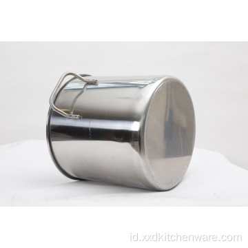 Pot Saham Stainless Pot Pot Stainless Steel Dengan Tutupnya